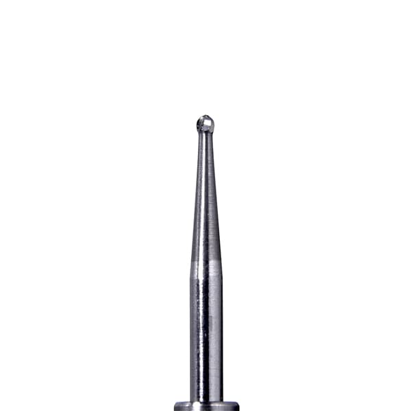 House Brand FG #1 Round Carbide Bur, Pack of 10 - House Brand FG #1 round carbide bur, pack of 10 burs - Image 1