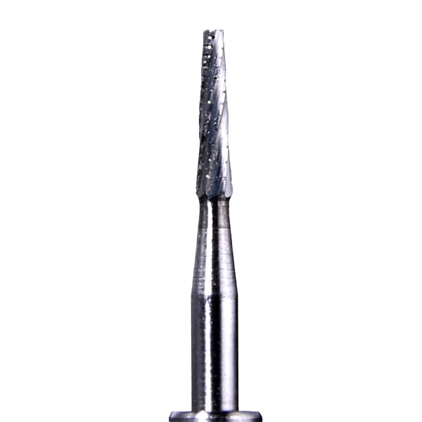 House Brand FG #701L Taper Fissure Crosscut Carbide Bur, Pack of 10 - House Brand FG #701L Taper Fissure Crosscut Carbide Bur, Pack of 10 Burs - Image 1