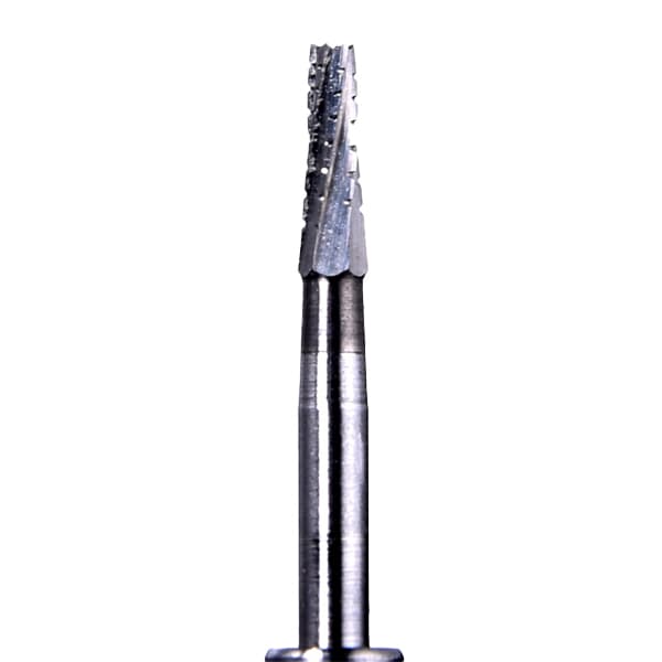 House Brand FG #702 Taper Fissure Crosscut Carbide Bur, Pack of 10 - House Brand FG #702 Taper Fissure Crosscut Carbide Bur, Pack of 10 Burs - Image 1