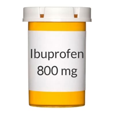 House Brand Ibuprofen Tablets, 800 mg, Bottle of 500 Tablets - House Brand Ibuprofen Tablets, 800 mg, Bottle of 500 Tablets - Image 1