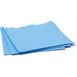 House Brand CSR Sterilization Wrap, 18" x 18", Blue, 500/Pack - House Brand CSR Wraps, 18" x 18" Blue, 500/Pk. Autoclave Sterilization Wrap - Image 1