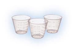 House Brand 1 oz. Medicine/Mixing Cups - Clear Plastic, Box of 100 - House Brand 1 oz. Medicine/Mixing Cups - Clear Plastic, Box of 100 - Image 1