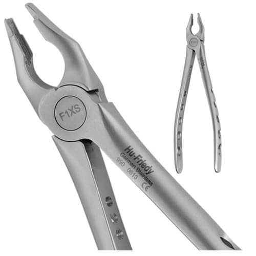 Hu-Friedy Atraumair #1 Extraction Forceps, Upper Incisors - Atraumair #1 Extraction Forceps, Upper incisors. forceps are designed - Image 1