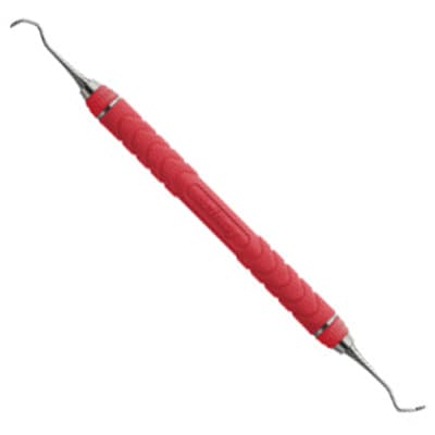 Hu-Friedy EverEdge 2.0 Sickle Scaler, Double-Ended, 204S, Resin 8 Colors Handle (Red), S204SC8E2 thumbnail 13