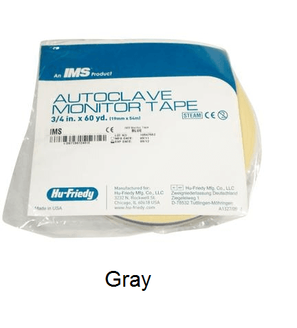 Hu-Friedy IMS Autoclave Monitor Tape, Gray, 3/4" x 60 yd, IMS-1262 thumbnail 12