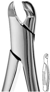 Hu-Friedy Presidential Series Extraction Forceps #17, Lower 1st & 2nd Molars, Stainless Steel thumbnail 8