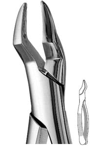 Hu-Friedy Presidential Series Extraction Forceps #286, Upper Incisors, Premolars & Roots, Stainless Steel, F286 thumbnail 11