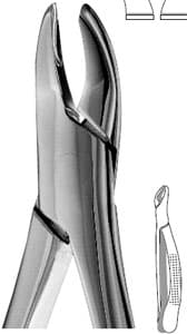 Hu-Friedy #62 Extraction Forceps, Universal, Stainless Steel, Upper and Lower Anteriors, F62 thumbnail 9