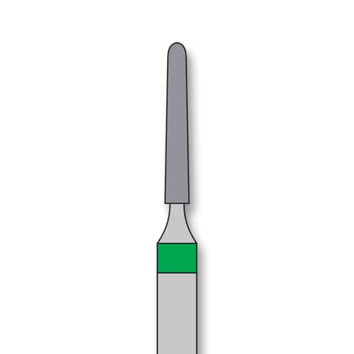 iSmile FG #856.012 C Round End Taper Diamond Bur, Coarse Grit, 5/Pk - iSmile FG # 856.012 C Round End Taper, 5/pk. High quality, multi-use diamond - Image 1