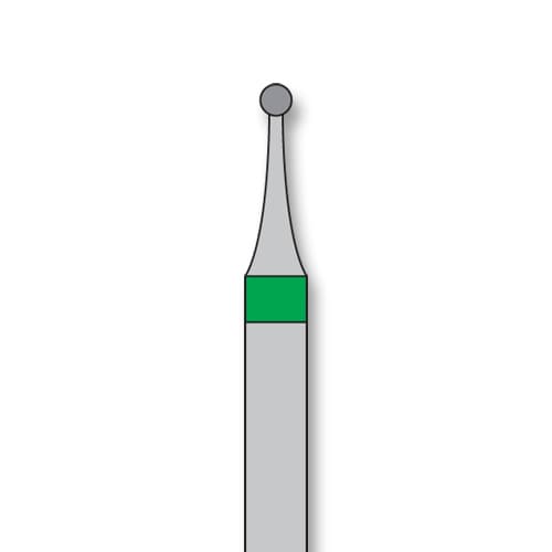 iSmile FG #801.010 C Round Diamond Bur, Coarse Grit, 1.0 mm Head, 5/Pk - iSmile FG # 801.010 C Round, 5/pk. High quality, multi-use diamond burs - Image 1