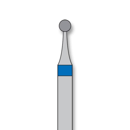 iSmile FG #801.016 M Round Diamond Bur, Medium Grit, 1.6 mm Head, 5/Pk - iSmile FG # 801.016 M Round, 5/pk. High quality, multi-use diamond burs - Image 1