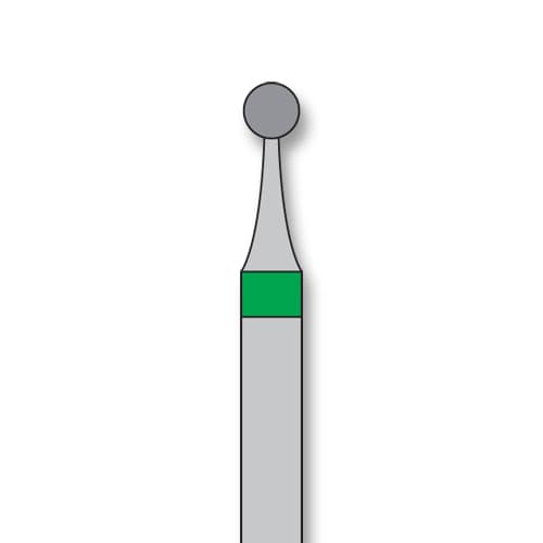 iSmile FG #801.018 C Round Diamond Bur, Coarse Grit, 1.8 mm Head, 5/Pk - iSmile FG # 801.018 C Round, 5/pk. High quality, multi-use diamond burs - Image 1