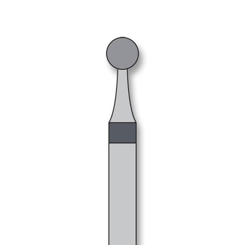 iSmile FG #801.023 SC Round Diamond Bur, Super Coarse, 2.3 mm Head, 5/Pk - iSmile FG # 801.023 SC Round, 5/pk. High quality, multi-use diamond burs - Image 1