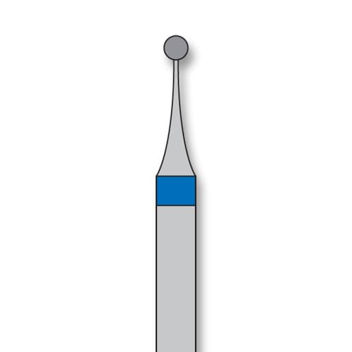 iSmile FG #801L.012 M Round Diamond Bur, Surgical Length, Medium Grit, 1.2 mm Head, 5/Pk - iSmile FG # 801L.012 M Round with Surgical Length, 5/pk. High quality - Image 1