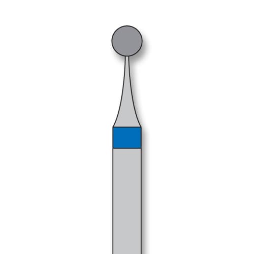 iSmile FG #801L.021 M Round Diamond Bur, Surgical Length, Medium Grit, 2.1 mm Head, 5/Pk - iSmile FG # 801L.021 M Round with Surgical Length, 5/pk. High quality - Image 1
