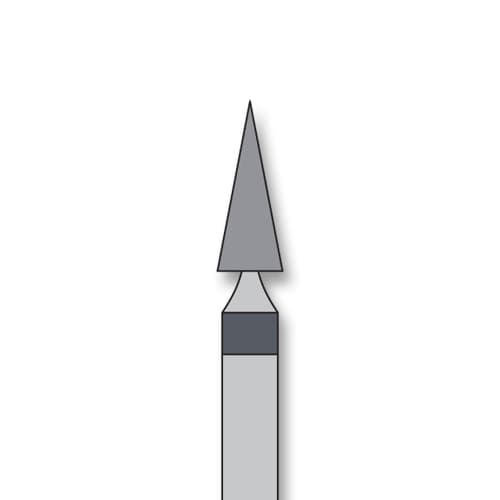 iSmile FG #852.023 SC Needles Diamond Bur, Super Coarse, 2.3 mm Head, 6.0 mm Length, 5/Pk - iSmile FG # 852.023 SC Needles, 5/pk. High quality, multi-use diamond burs - Image 1