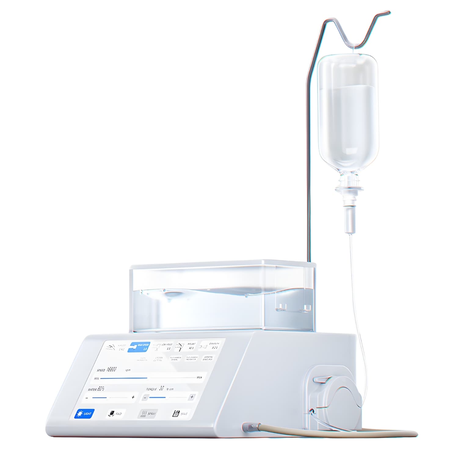 ES70 4-in-1 Electric Surgical Drive System with Handpieces (1:1, 1:4.2, 1:5, 40:1), 0-200,000 RPM, 1/Pk thumbnail 2