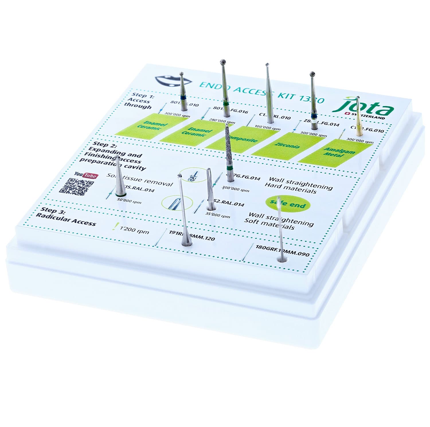 Jota Dentistry Endo Access Kit, 10-Piece Set - Jota Dentistry Endo Access Kit - Image 1