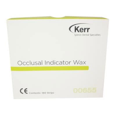 Kerr Occlusal Indicator Wax, 20 Gauge, 180 Strips with Pencil, #00655 thumbnail 8