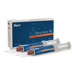 Kerr TempBond NE Temporary Cement, Non-Eugenol, Automix Syringe Kit, 2 x 11.8 g Syringes, 20 Mixing Tips thumbnail 2