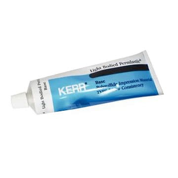 Kerr Permlastic Base Light Body, Polysulfide Impression Material, 95g Tube, White, 00503 thumbnail 9