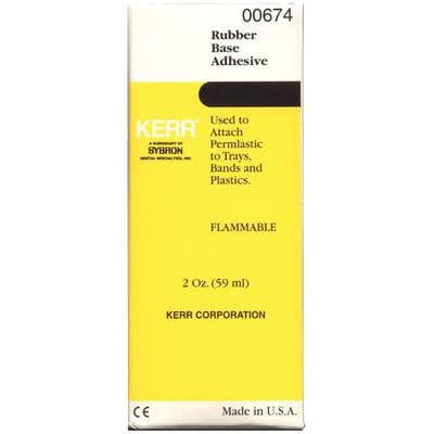 Permlastic Rubber Base Tray Adhesive, 2 oz (60 mL) Bottle, 00674 thumbnail 10