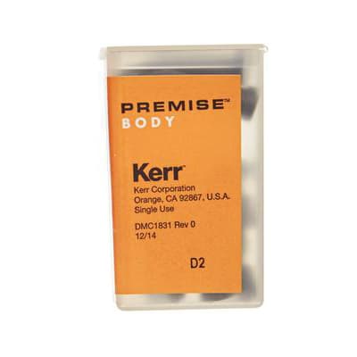Kerr Premise Universal Nanofilled Composite, Body Shade D2, Unidose Refill, 0.2 g per Tip, 20 Tips/Box, #32663 thumbnail 15