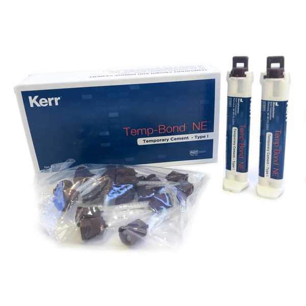 Kerr TempBond NE Non-Eugenol Temporary Cement, Automix Syringe Kit, 2 x 11.8 g Syringes + 20 Mixing Tips, 33217 thumbnail 18