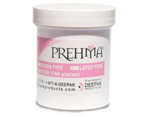 Prehma Webbed Screw-On White Prophy Polishing Cups, Latex-Free, Disposable, 144/Pack - Prehma Webbed, Screw-On White Prophy Polishing Cups, Latex-Free, Disposable - Image 1
