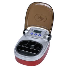 TOL Digital 4-Well Waxing Pot, 110V/60Hz, 120W, 50-120°C, Four Slots - TOL Digital 4-Well Pot (Four slots), Dental Lab Waxing Pot. Voltage - Image 1