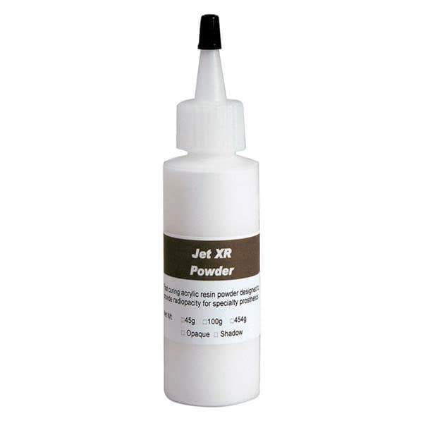 Jet XR Shadow Powder, 100g/4-oz, Radiopaque Self-Curing Acrylic, 20% Barium Sulfate thumbnail 3