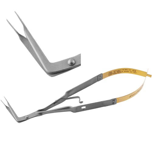 Laschal 75 Degree Angle E/W Micro Diamond Dusted Steiglitz Style Forcep with Thumb Lock - Laschal 75 degree angle E/W Micro diamond dusted Steiglitz style forcep - Image 1