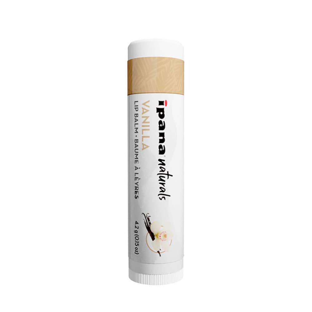 Ipana Naturals Lip Balm, Vanilla, 4.6g Tube, 50/Bag - Ipana Naturals Lip Balm, Vanilla, 50/Bag - Image 1