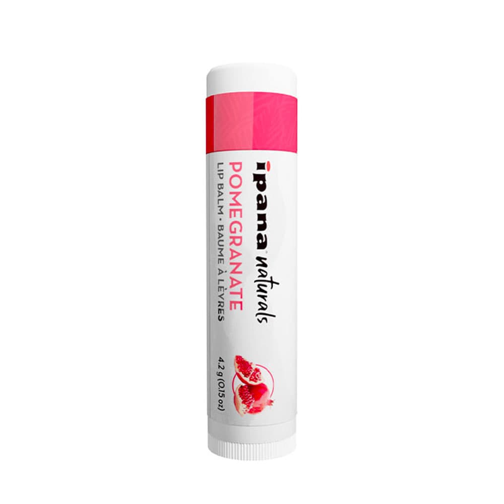 Ipana Naturals Lip Balm, Pomegranate, 4.6g Tube, 50/Bag - Ipana Naturals Lip Balm, Pomegranate, 50/Bag - Image 1