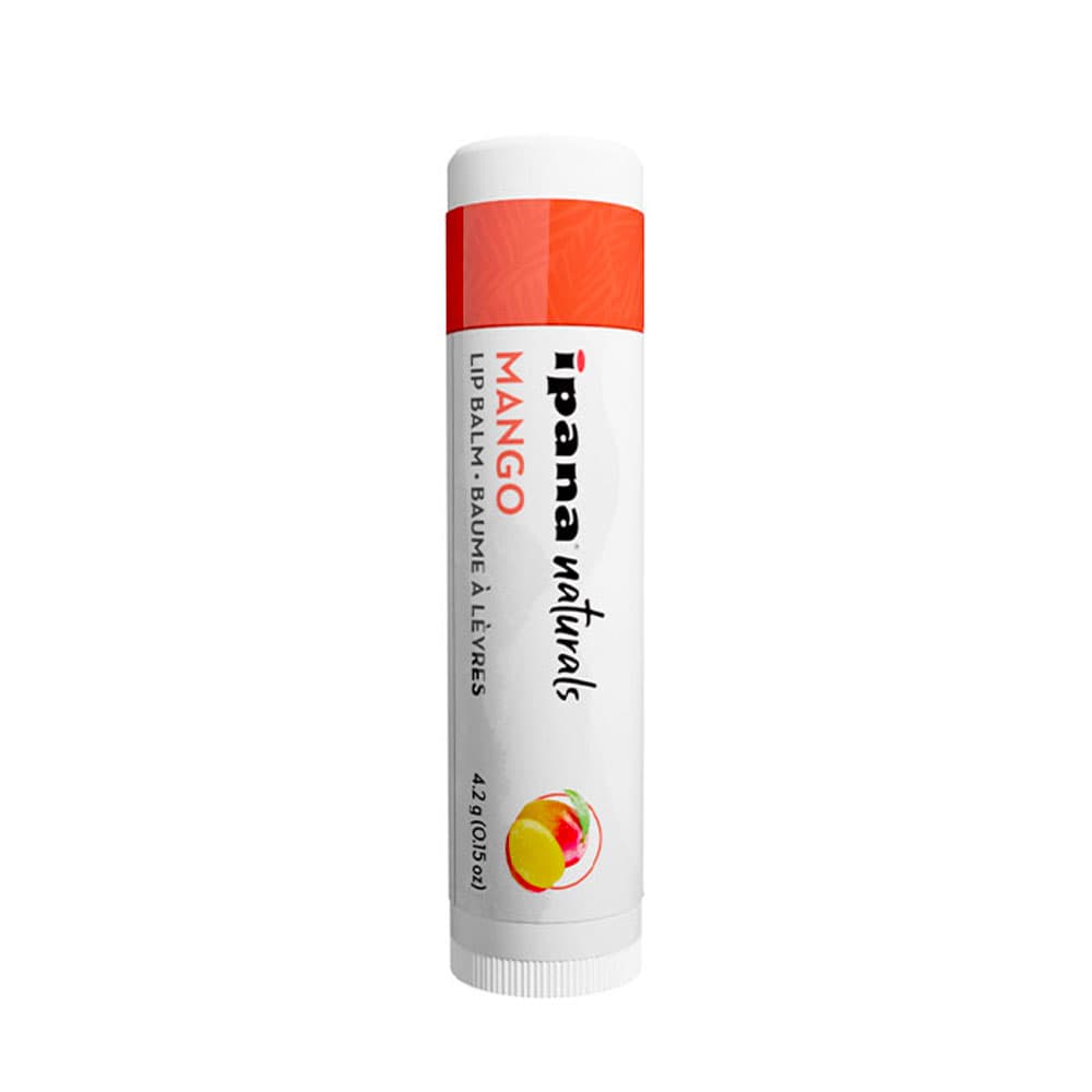 Ipana Naturals Lip Balm, Mango, 4.6g Tube, 50/Bag - Ipana Naturals Lip Balm, Mango, 50/Bag - Image 1