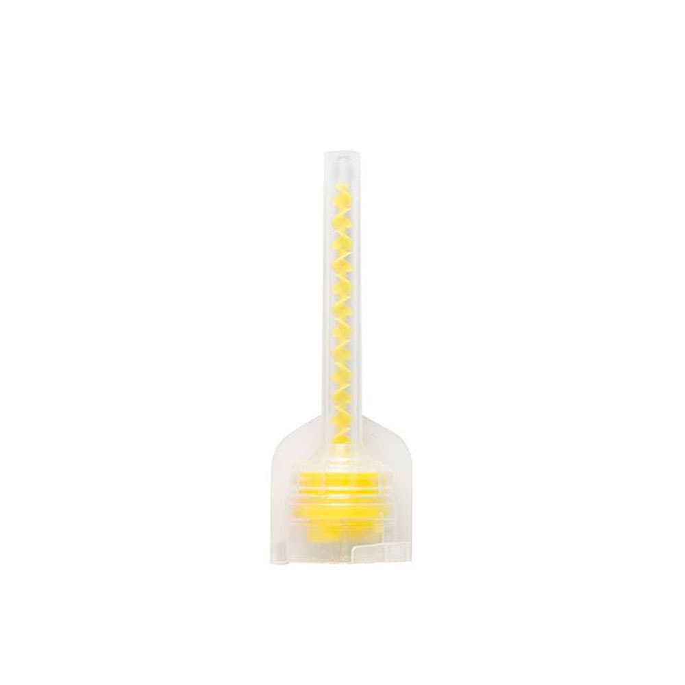 Maxill Krystal Klear Mixing Tips, 1:1, 45mm, Yellow, 48/Bag - Krystal Klear Mixing Tips, 1:1, 45mm, Yellow, 48/Bag - Image 1