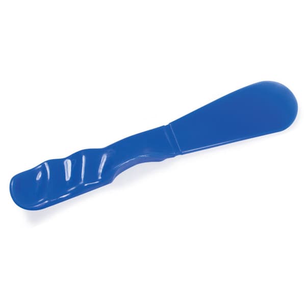 maxill Ergo Handle Spatula, Blue, Autoclavable, Single Spatula - maxill Ergo Handle Spatula, Blue, Autoclavable, Single Spatula. - Image 1