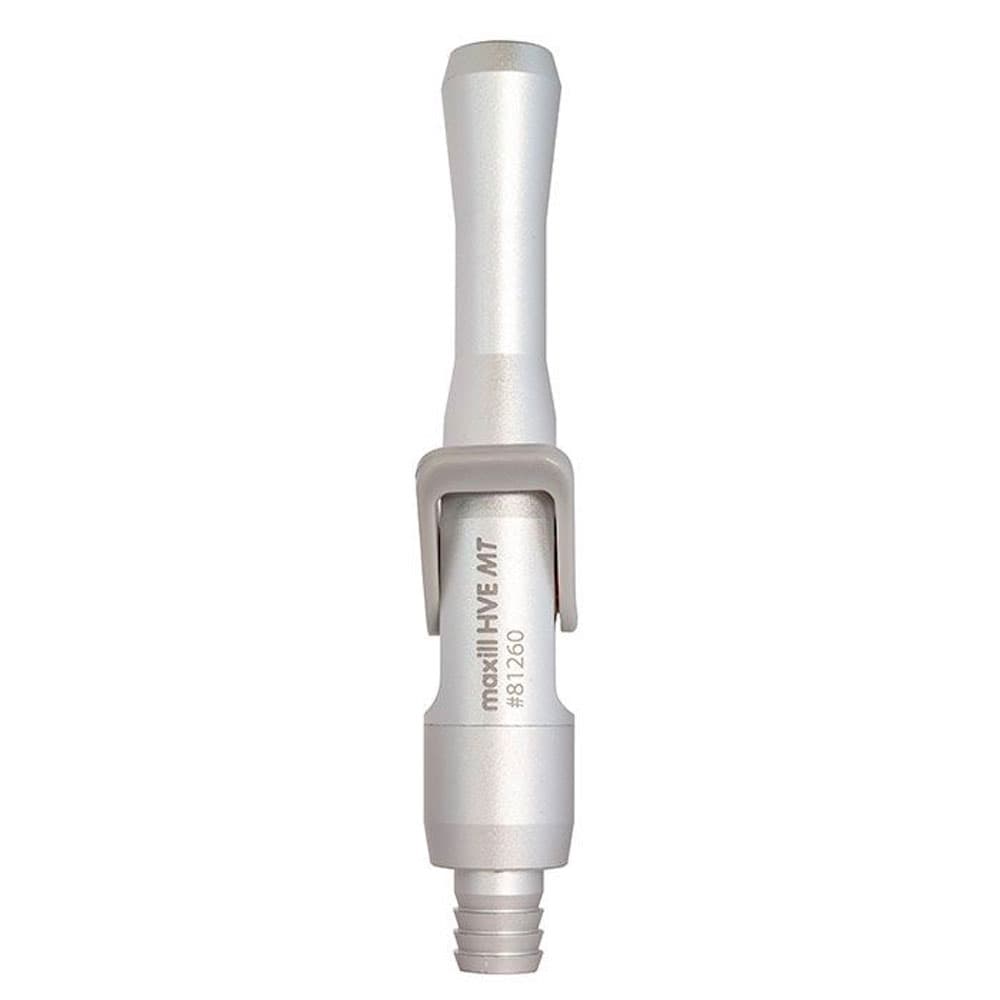 maxill HVE MT High Volume Evacuator Valve, Metal Tip, Single Valve - maxill HVE MT High Volume Evacuator Valve, Metal Tip, Single Valve - Image 1