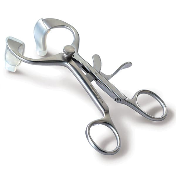 Medesy Adult Mouth Gag, Stainless Steel with Silicone Bite Cushions, Autoclavable, Made in Italy - Medesy Adult Mouth Gags, unlike bite blocks, fully sterilizable stainless steel - Image 1