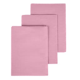 Medicom Dry-Back Plus Dental Bibs, 3-Ply Paper + 1-Ply Poly, Dusty Rose, 13" x 18", 500/Case, 8386 thumbnail 5
