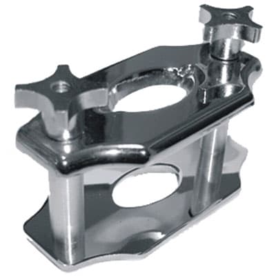 BesQual Reline Jig, Chrome Two-Post, Meta Dental - BesQual Reline Jig - Image 1