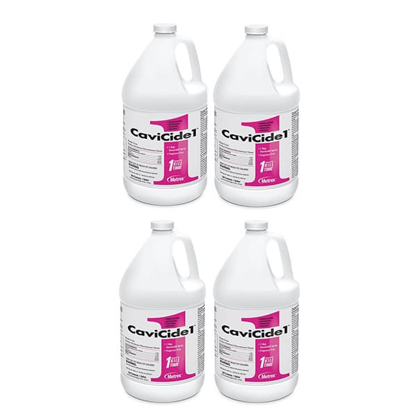 CaviCide1 Multi-Purpose Disinfectant/Decontaminant Cleaner, 1 Gallon Bottles, 4/Case - CaviCide1 4 x 1 Gallon Case. Multi-Purpose Disinfectant / Decontaminant - Image 1
