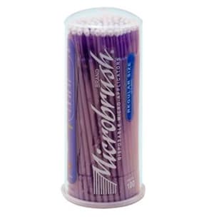 Microbrush Tube Series Applicators, Regular, Purple, 100/Pk, MRP100 thumbnail 7