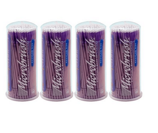 Microbrush Tube Series Applicators, Regular, Purple, 2mm, 400/Pk, MRP400 thumbnail 10
