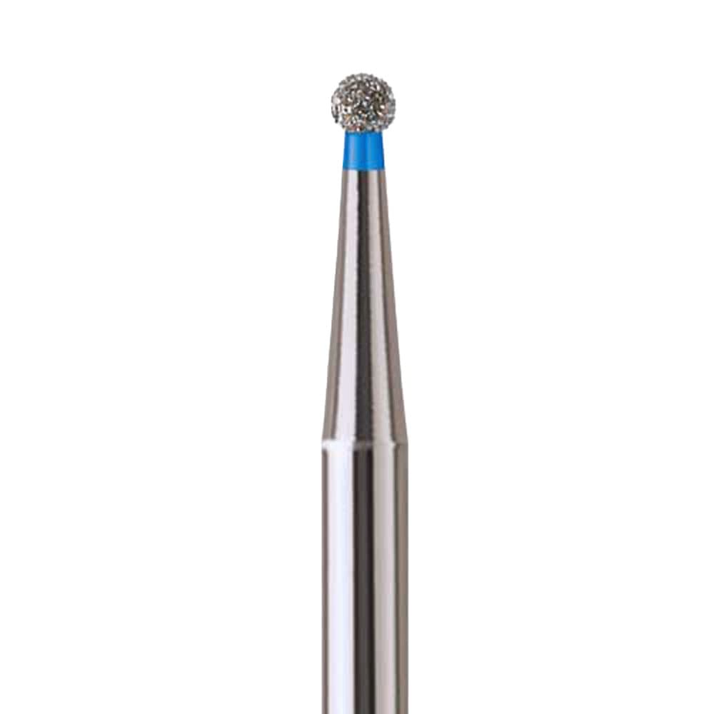 NeoDiamond® Disposable Diamond Bur, FG, Round #801 (0112M), Medium Grit, Blue Ring, 1.2 mm Diameter, 1.0 mm Head Length, 25/Pkg thumbnail 4
