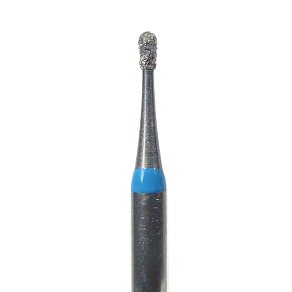 NeoDiamond® Pear-Shaped Diamond Bur, FGSS, Medium Grit, Blue Ring, #830 (0508MS), 0.8 mm Diameter, 1.6 mm Length, 25/Pkg thumbnail 4