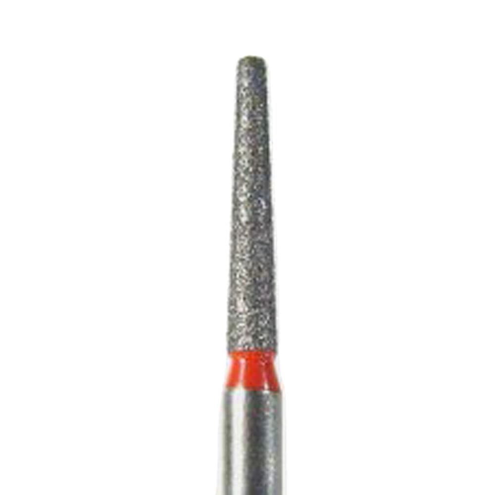 NeoDiamond® Crown/Bridge & Operative Diamond Burs – FG, Fine, Cone, Flat End Taper, #847 (0914.8F), 1.4 mm Diameter, 8.0 mm Length, Red Ring, 25/Pkg thumbnail 4