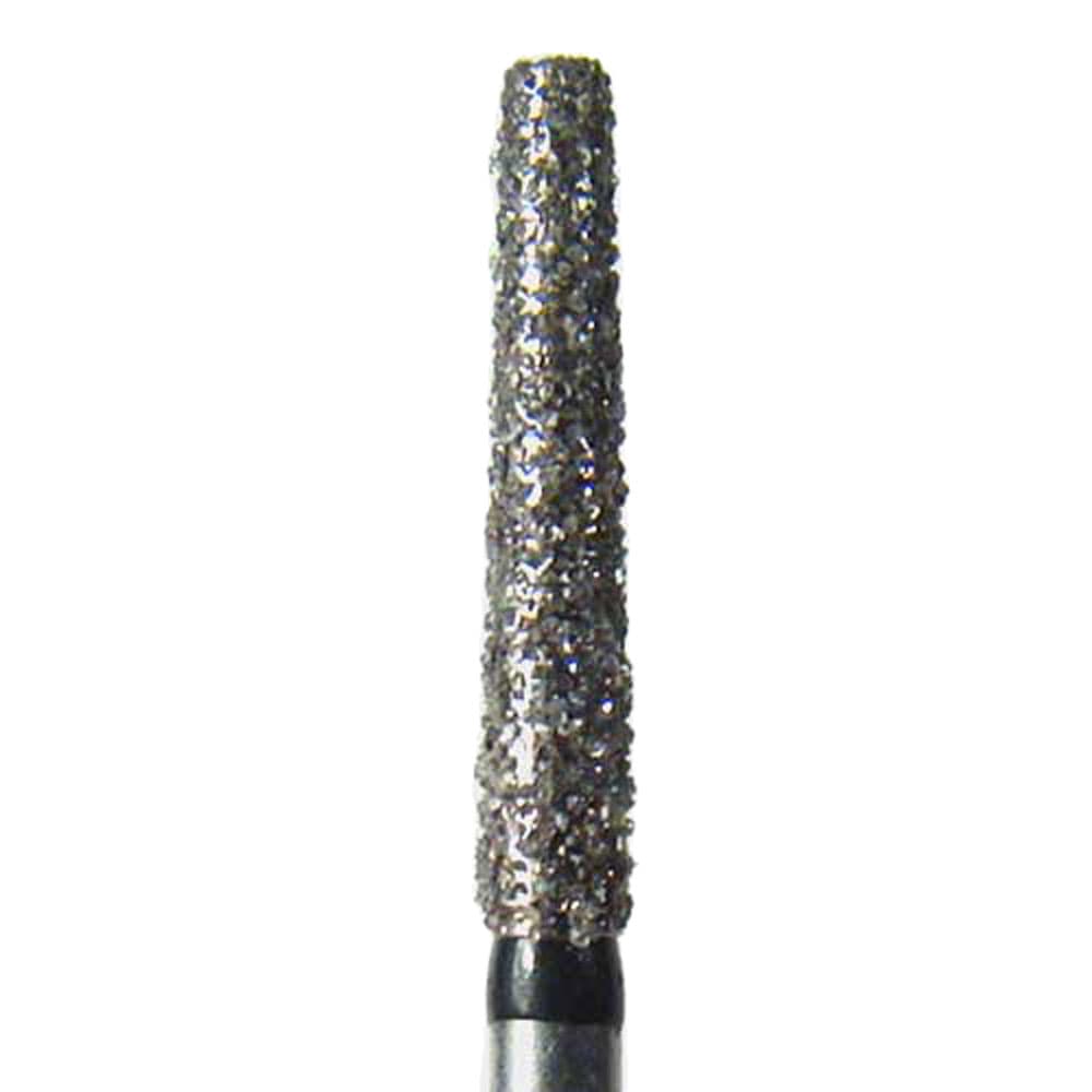 NeoDiamond Crown/Bridge and Operative Diamond Burs – FG, Coarse, Cone, 25/Pkg - Black, Flat End Taper, # 848, 1.8 mm Diameter, 10.0 mm Length thumbnail 4