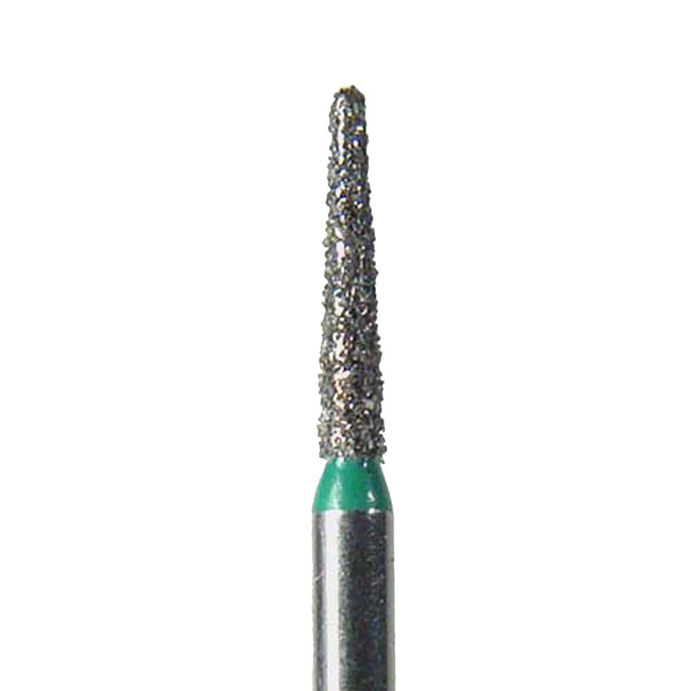 NeoDiamond FG Diamond Bur, Coarse Grit, Round End Taper, #856 (1112.7C), 1.2 mm Diameter, 7.0 mm Length, 25/Pkg thumbnail 5