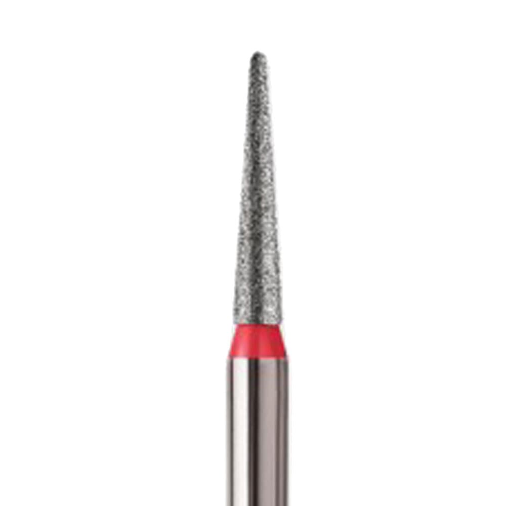 NeoDiamond FG Short Shank #1113.7 (S855.013) Fine, Round End Taper Disposable Diamond Bur, 25/Pk - NeoDiamond FG Short Shank #1113.7 (S855.013) Fine, Round End Taper Disposable Diamond Bur, 25/Pk - Image 1